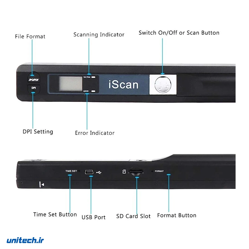 اسکنر دستی مدل i scan 16G3